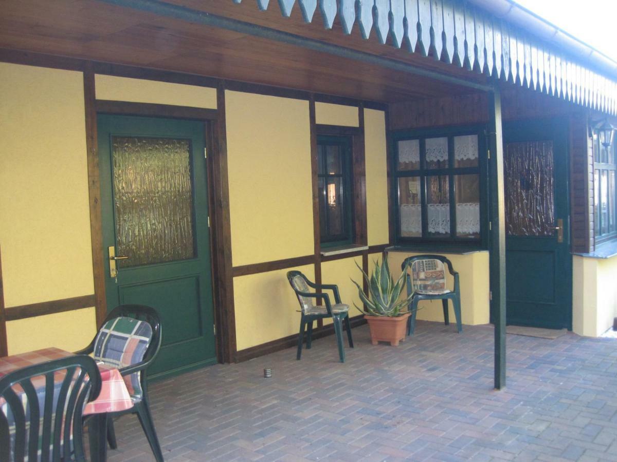 Pension Zum Weissen Hirsch Reitwein Екстер'єр фото