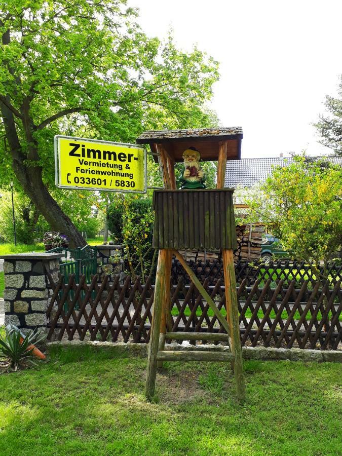 Pension Zum Weissen Hirsch Reitwein Екстер'єр фото